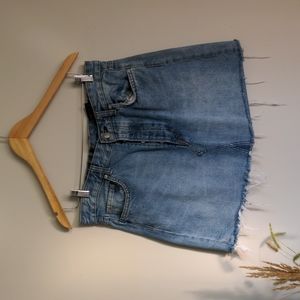 EUC H&M Denim mini Size 12